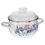 Кастрюля Hitt Ирисы с крышкой, 2 л (kastd) Кастрюля Hitt Ирисы с крышкой, 2 л (kastd)