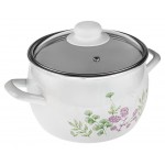 Кастрюля Hitt Ботаника со стеклянной крышкой, 5 л (kastd) Кастрюля Hitt Ботаника со стеклянной крышкой, 5 л (kastd)