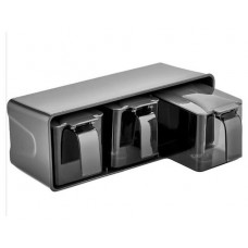 Набор контейнеров для сыпучих продуктов 0,6 л, 3 шт (kastd) в магазинах Ашан