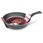 Сковорода Нева Металл Посуда литая серый гранит, 28 см (kastd)