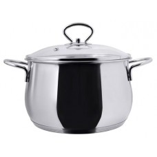 Кастрюля Actuel сферическая из нержавеющей стали, 5,7 л (kastd) в магазинах Ашан