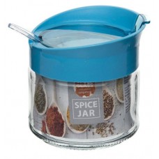 Емкость для специй и сыпучих продуктов с крышкой и ложкой, 300 мл (kastd) в магазинах Ашан