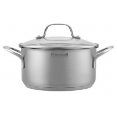 Кастрюля Rondell Asset с крышкой, 20 см, 2,8 л (kastd) в магазинах Ашан