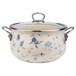 Кастрюля Катюша Ситец эмалированная, 2,2 л (kastd)