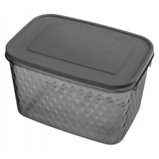 Контейнер для продуктов Phibo Кристалл черный, 1,7 л (kastd) в магазинах Ашан