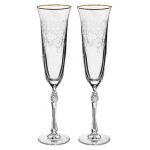 Бокал для шампанского CRYSTAL BOHEMIA 2 шт, 190 мл (kastd) Бокал для шампанского CRYSTAL BOHEMIA 2 шт, 190 мл (kastd)