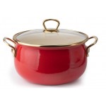 Кастрюля Катюша эмалированная с крышкой, 4 л (kastd)