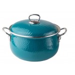 Кастрюля Катюша 3D декор эмалированная, 2,2 л (kastd)