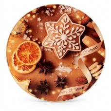 Доска разделочная Atmosphere of art Wonder стеклянная круглая, 20 см (kastd) в магазинах Ашан