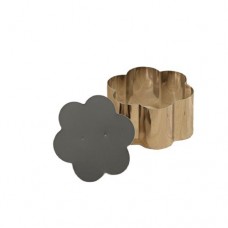 Форма для выкладки Сималенд Цветок с прессом, 8х4 см (kastd) в магазинах Ашан