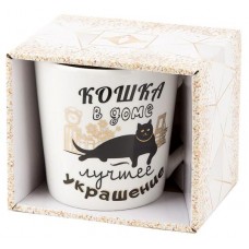 Кружка Nouvelle Home Кошкин дом, 390 мл (kastd) в магазинах Ашан