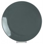 Тарелка обеденная Keramika Alfa Grey, d 25 см (kastd)