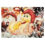 Разделочный мат Remiling Household Дракоша-2, 33х24 см (kastd) Разделочный мат Remiling Household Дракоша-2, 33х24 см (kastd)