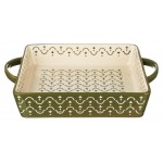 Форма для запекания и сервировки BY Collection квадратная керамическая, 31,5х25,5х6 см, 2,4 л (kastd) Форма для запекания и сервировки BY Collection квадратная керамическая, 31,5х25,5х6 см, 2,4 л (kastd)