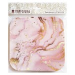 Подставка под горячее Розовый мрамор деревянная, 18х18 см (kastd) Подставка под горячее Розовый мрамор деревянная, 18х18 см (kastd)