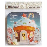 Подставка под горячее Домик-кружечка деревянная, 18х18 см (kastd) Подставка под горячее Домик-кружечка деревянная, 18х18 см (kastd)