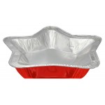 Форма для запекания одноразовая алюминиевая звезда, 320х320 мм (kastd) Форма для запекания одноразовая алюминиевая звезда, 320х320 мм (kastd)