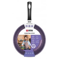 Сковорода Нева Металл Посуда литая Violet, 26 см (kastd) в магазинах Ашан