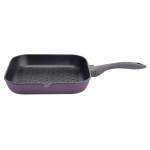 Сковорода гриль Polaris Eco collection-28G Фиолетовый, 28 см (kastd)