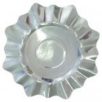 Тарелки одноразовые бумажные Серебро, d 29,5 см, 3 шт (kastd)