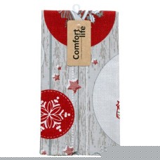 Полотенце кухонное Comfort Life рогожка, 47х60 см (kastd) в магазинах Ашан