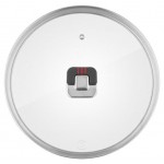 Крышка плоская Rondell Stripes, 26 см (kastd)