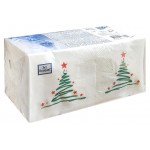 Салфетки бумажные одноразовые Bouquet Новогодняя ель двухслойные, 20х20 см, 250 л (kastd) Салфетки бумажные одноразовые Bouquet Новогодняя ель двухслойные, 20х20 см, 250 л (kastd)