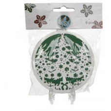 Подставка для чашки, 9,5 см, 6 шт (kastd) в магазинах Ашан