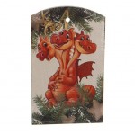 Доска разделочная Символ года, 12,5х21 см (kastd) Доска разделочная Символ года, 12,5х21 см (kastd)