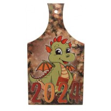 Доска разделочная Символ года, 16,5х30 см (kastd) в магазинах Ашан