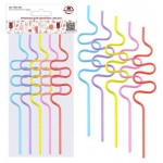 Трубочки для коктейля Мультидом Зигзаг, 5 шт (kastd) Трубочки для коктейля Мультидом Зигзаг, 5 шт (kastd)