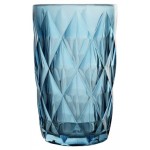 Стакан стеклянный синий, 350 мл (kastd)