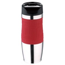 Термокружка Bergner вакуумная красная, 400 мл (kastd) в магазинах Ашан