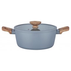 Кастрюля Hitt Baltic 3,0л из алюминия с силиконовой крышкой, 22 см (kastd) в магазинах Ашан