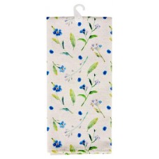 Полотенце кухонное NAT голубое, 40х60 см (kastd) в магазинах Ашан