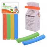 Набор зажимов для пакетов Мультидом Клип, 4 шт (kastd) Набор зажимов для пакетов Мультидом Клип, 4 шт (kastd)