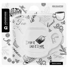 Подставка QluxIdeas пластиковая для чайных пакетиков, 10.5х9 см (kastd) в магазинах Ашан