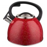 Чайник Agness красный со свистком, 2,5 л (kastd) Чайник Agness красный со свистком, 2,5 л (kastd)