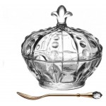 Икорница Lefard Muza с ложкой, 11 см (kastd)