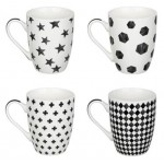 Кружка Горох фарфоровая, 350 мл (kastd)