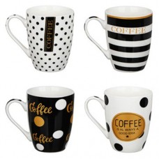 Кружка Вкус кофе фарфоровая, 350 мл (kastd) в магазинах Ашан