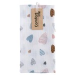 Полотенце вафельное Comfort Life мягкое Сердечки, 46х60 см (kastd)
