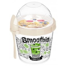 Контейнер для завтрака Idiland с ложкой, 0,45 л (kastd) в магазинах Ашан