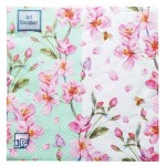 Салфетки одноразовые бумажные трехслойные Цветущий сад 33х33 см, 20 шт (kastd) Салфетки одноразовые бумажные трехслойные Цветущий сад 33х33 см, 20 шт (kastd)