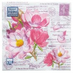 Салфетки одноразовые бумажные трехслойные Открытка с магнолией 33х33 см, 20 шт (kastd) Салфетки одноразовые бумажные трехслойные Открытка с магнолией 33х33 см, 20 шт (kastd)