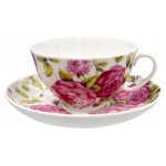 Набор чайный Дулевский фарфор Чашка с блюдцем Пионы, 275 мл (kastd) Набор чайный Дулевский фарфор Чашка с блюдцем Пионы, 275 мл (kastd)