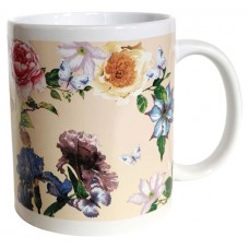 Кружка Цветы и бабочки, 350 мл (kastd) в магазинах Ашан