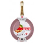 Сковорода Нева Металл Посуда Tesoro Pink, 24 см (kastd)
