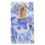 Полотенце Comfort Life Тюльпаны вафля, 46х60 см (kastd)