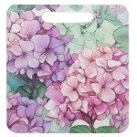 Доска разделочная деревянная с декором Гортензии, 21х19,5 см (kastd) Доска разделочная деревянная с декором Гортензии, 21х19,5 см (kastd)